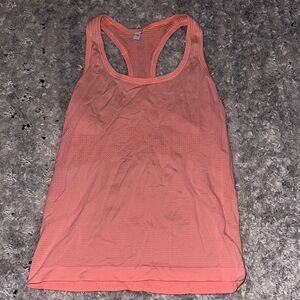 Lululemon size 6 coral Tank Top
